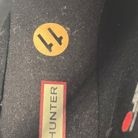 NEW Hunter Original Wellies Play Short Rain Boots Women’s Size 11 Striped - Picture 8 of 11